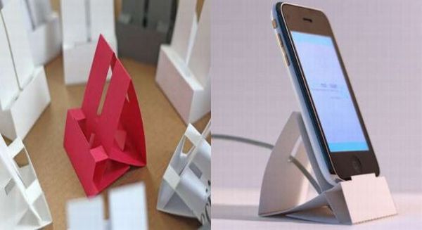 origami iphone tartó